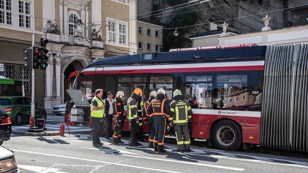 Brand im Obus endet glimpflich