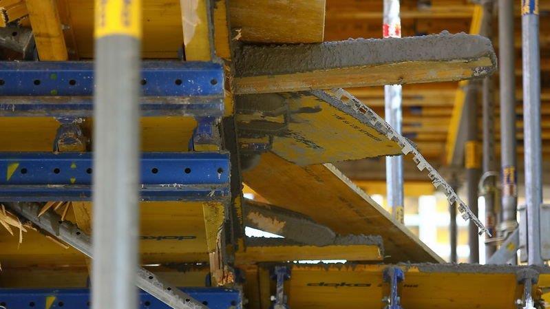 Bilder vom Deckeneinsturz