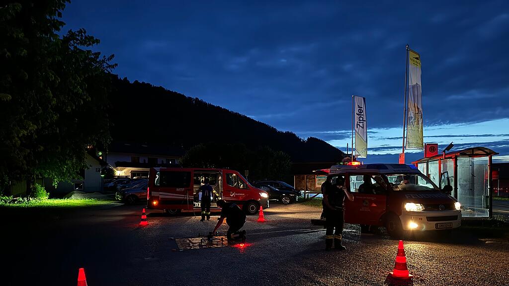 Suchaktion auf der Katrin in Bad Ischl