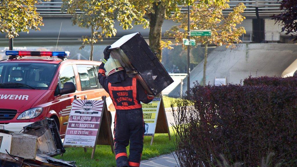 Brand: Erneute Evakuierung des Studentenwohnheims