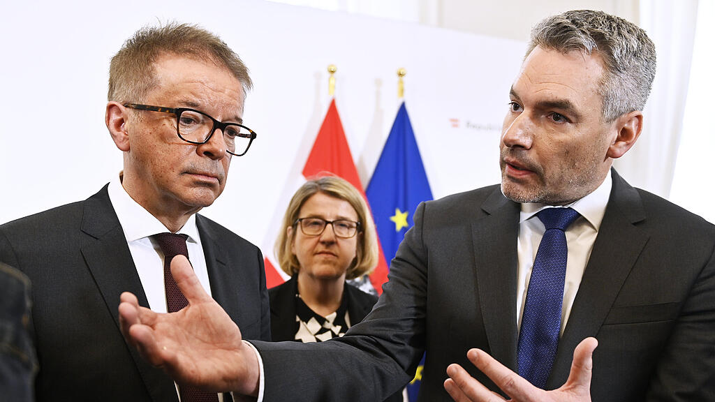 Nehammer Karl und Anschober Rudolf