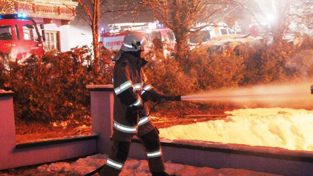 Großbrand in Mühlbach a. Hochkönig