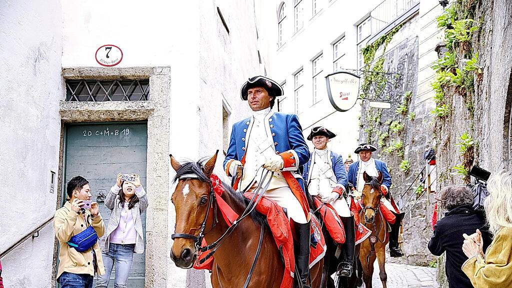 Georgi-Ritt auf Festung Hohensalzburg