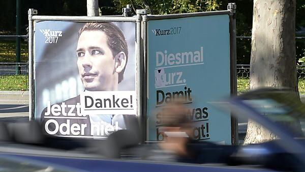 Die ÖVP investierte das meiste Geld in Wahlwerbung