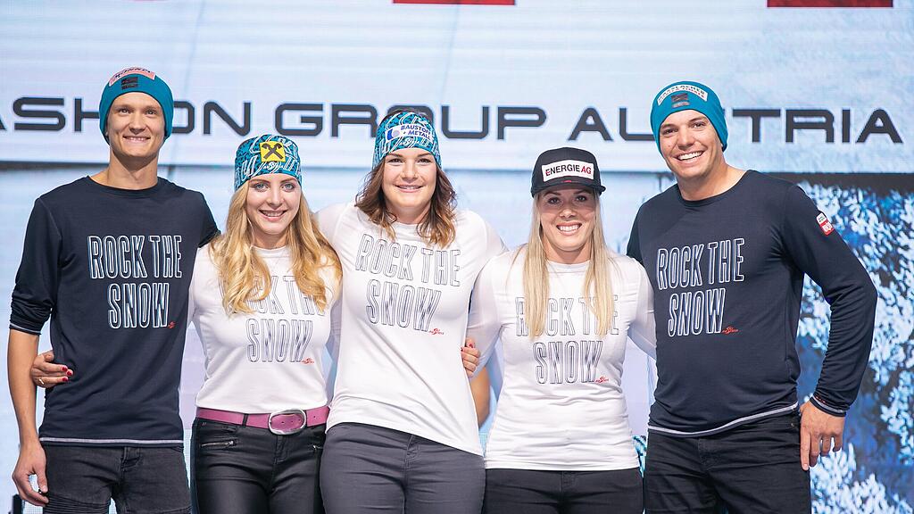 Einkleidungs-Präsentation des Austria Ski Teams im Europark