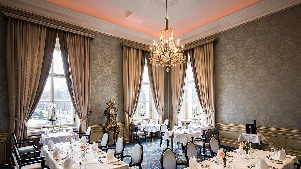 Eine Haube für das Casino-Restaurant.