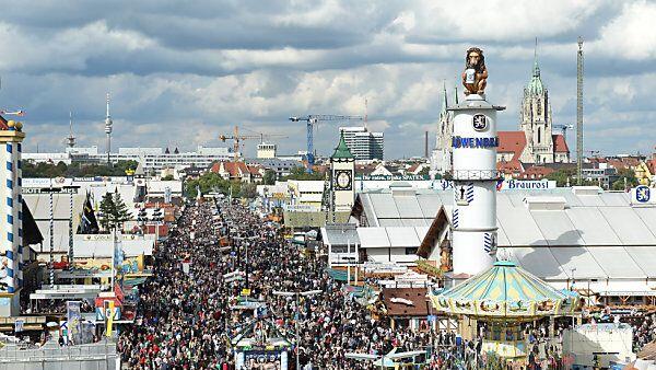 Besucherandrang beim Oktoberfest