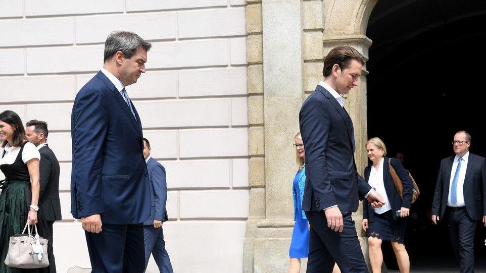 Regierungstreffen in Linz