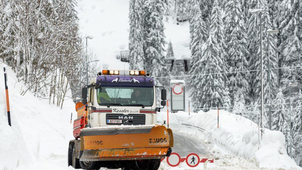 Ausnahmezustand in den Alpen