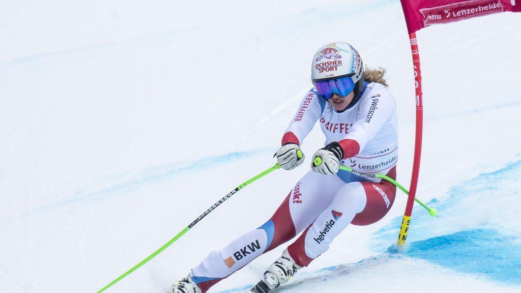 Alpine Kombination: Super-G in Lenzerheide