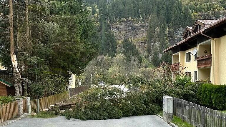 Föhnsturm Schäden Bad Gastein