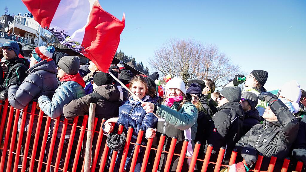 Die Stimmung beim 84. Hahnenkamm-Rennen!