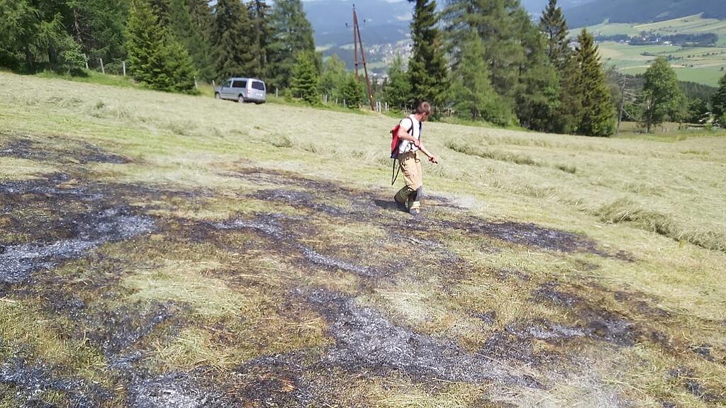 Flächenbrand Mauterndorf