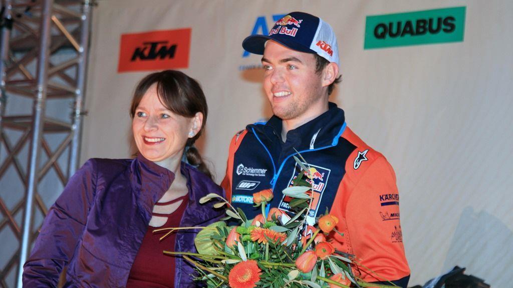 Dakar-Champion Matthias Walkner wird in Kuchl gefeiert I