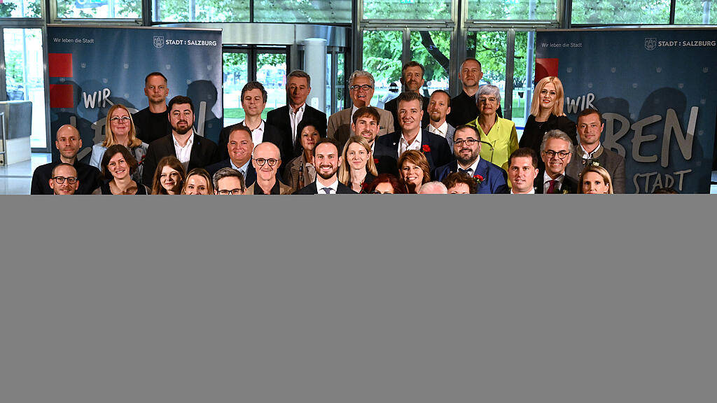 Angelobung neue Stadtregierung, neuer Gemeinderat