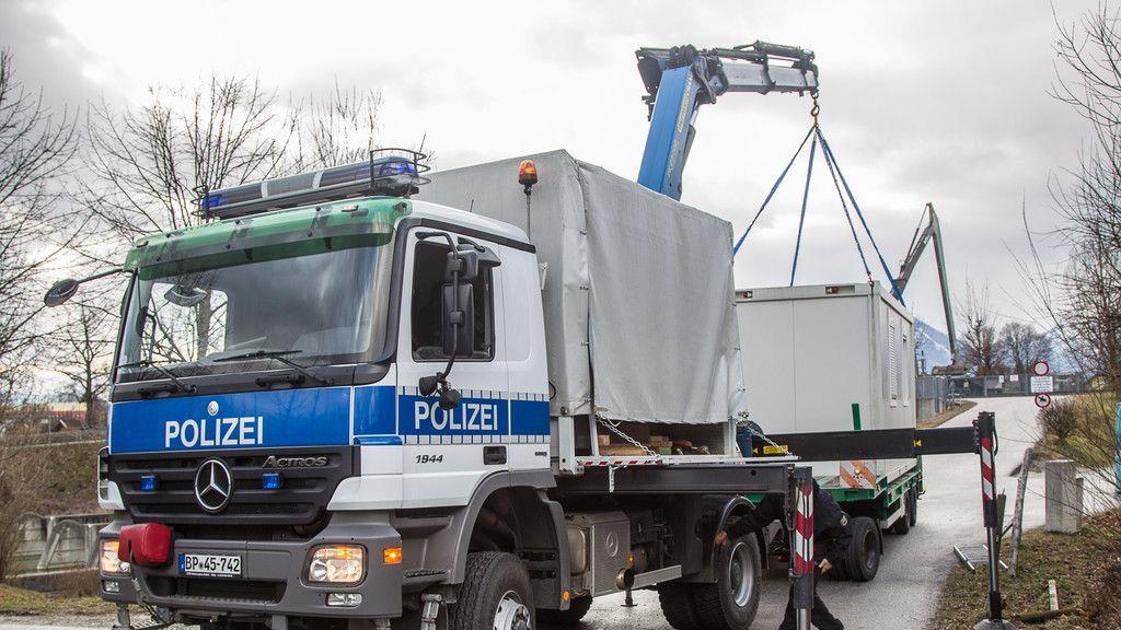 Grenzübergang Freilassing: Container entfernt