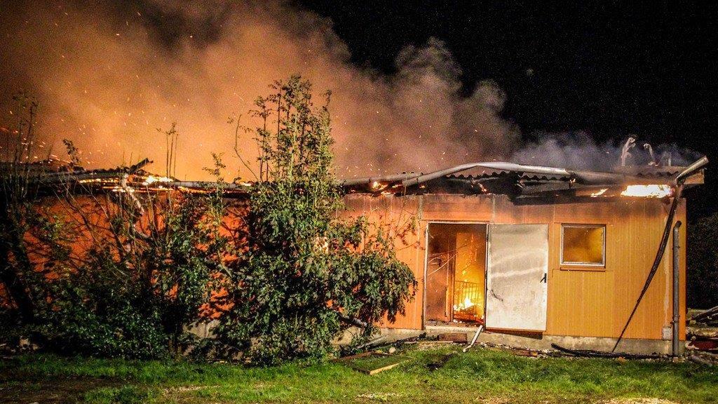 Großbrand in Weng