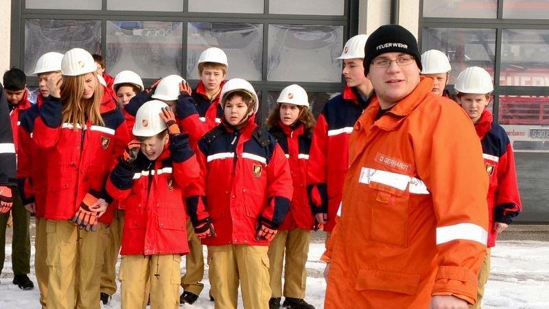Jugendfeuerwehrübung in Grödig