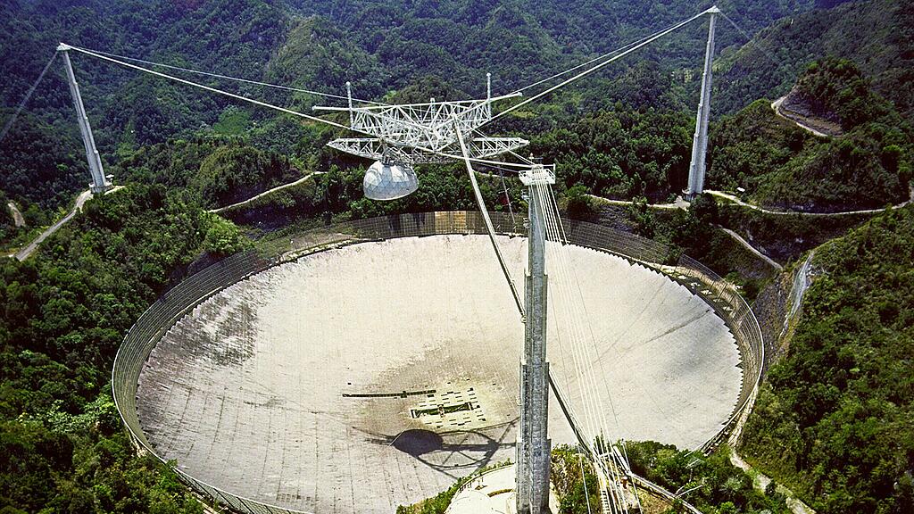 Die Signale wurden mit dem Arecibo-Radiotelskop in Puerto Rico empfangen.