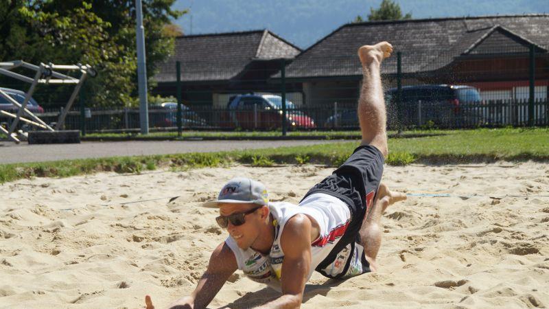 Beachvolleyball: Flo Schnetzer zeigt seinen Home-Court