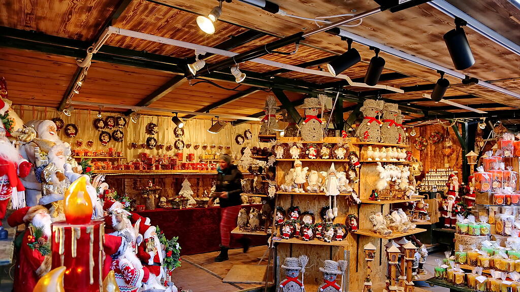 Salzburger Christkindlmarkt am 4. Adventsonntag