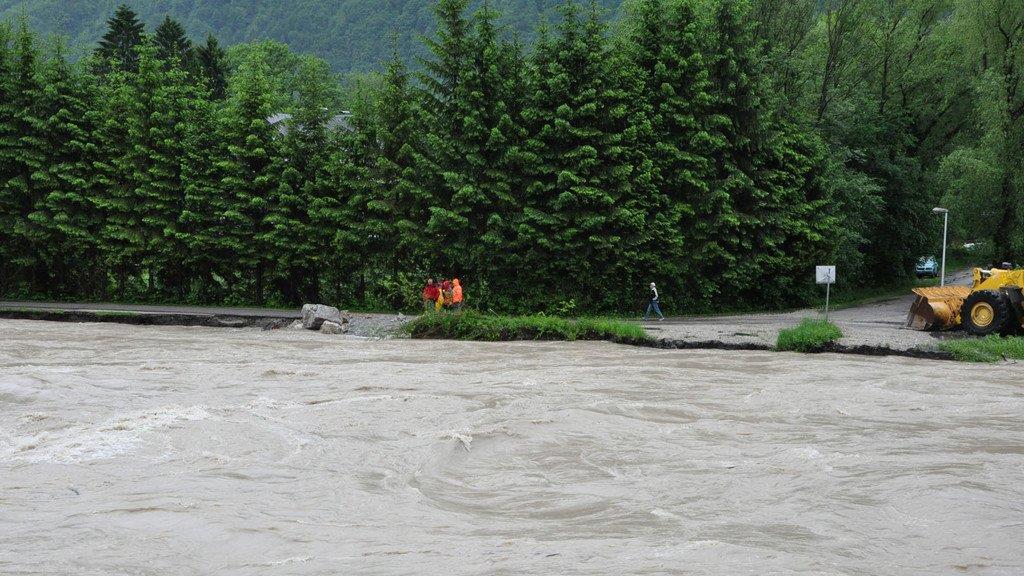 Hochwasser in Ebensee, I