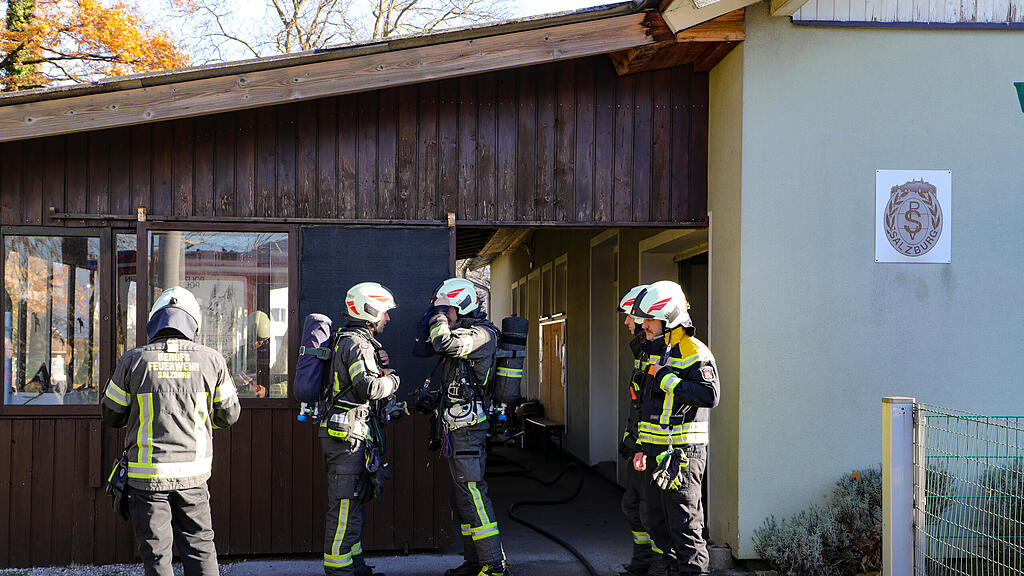 Küchenbrand im Vereinshaus des Polizeihundesportverein
