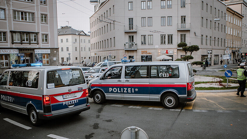 Fanmarsch in Salzburg