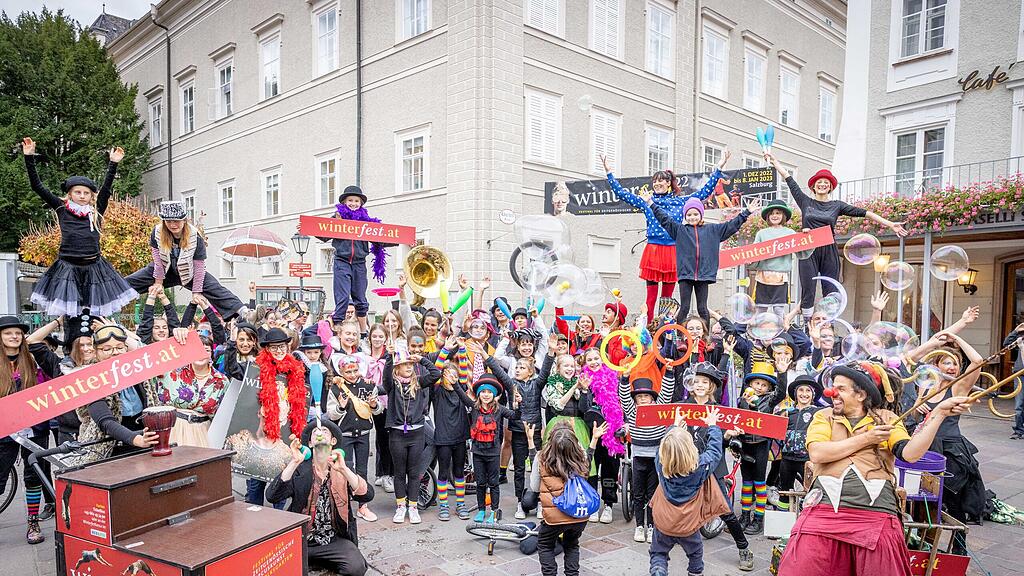 Zirkus-Walk vom Salzburger Winterfest