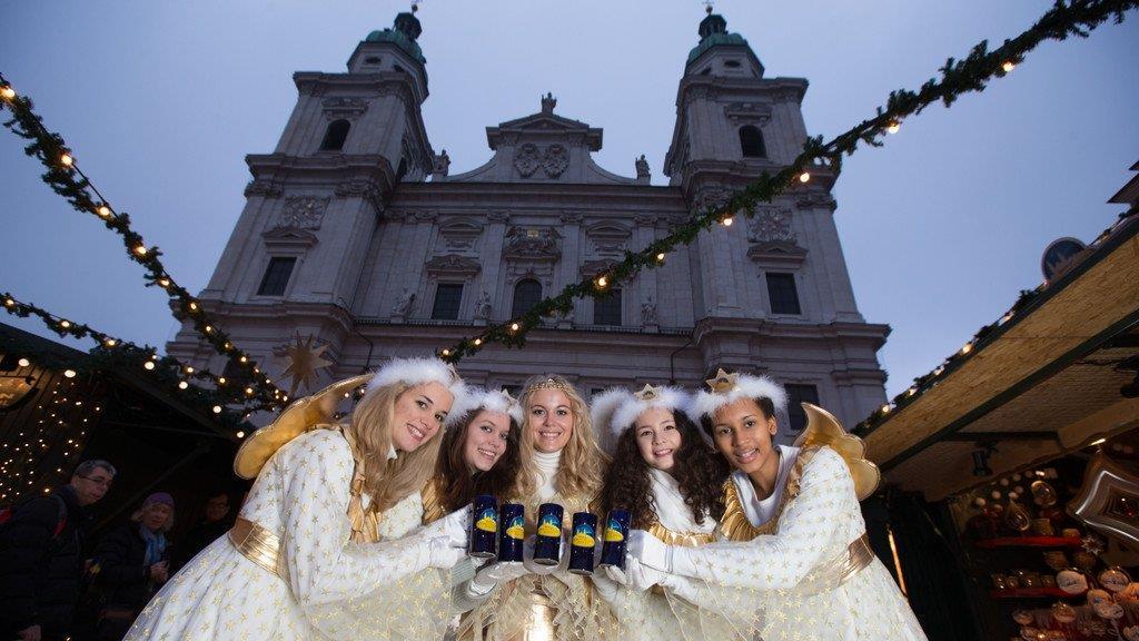 Salzburger Chrsitkind präsentiert