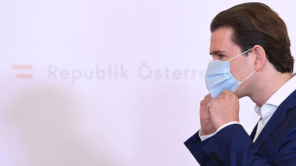 Bundeskanzler Kurz (ÖVP) rechnet mit einer zweiten Corona-Phase