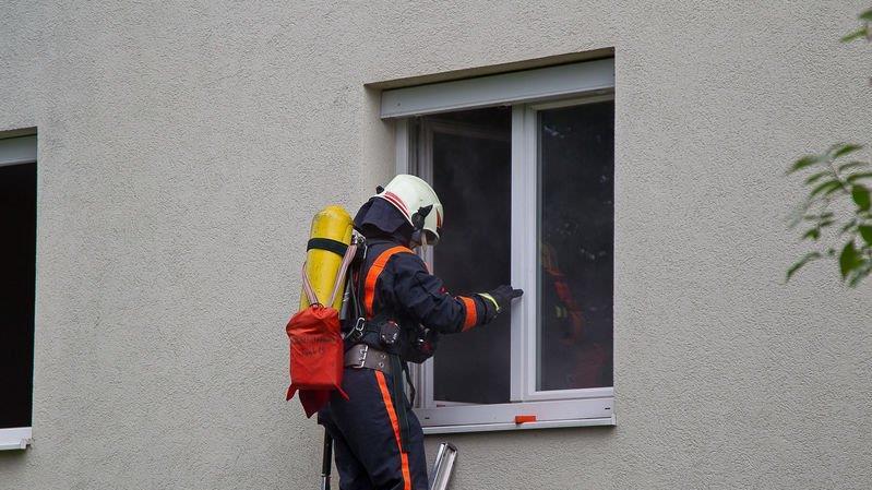 Rauchentwicklung in Wohnung