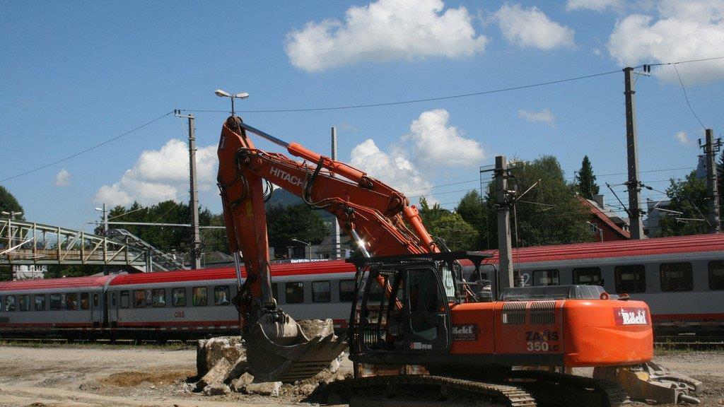 Bilder der Baustelle