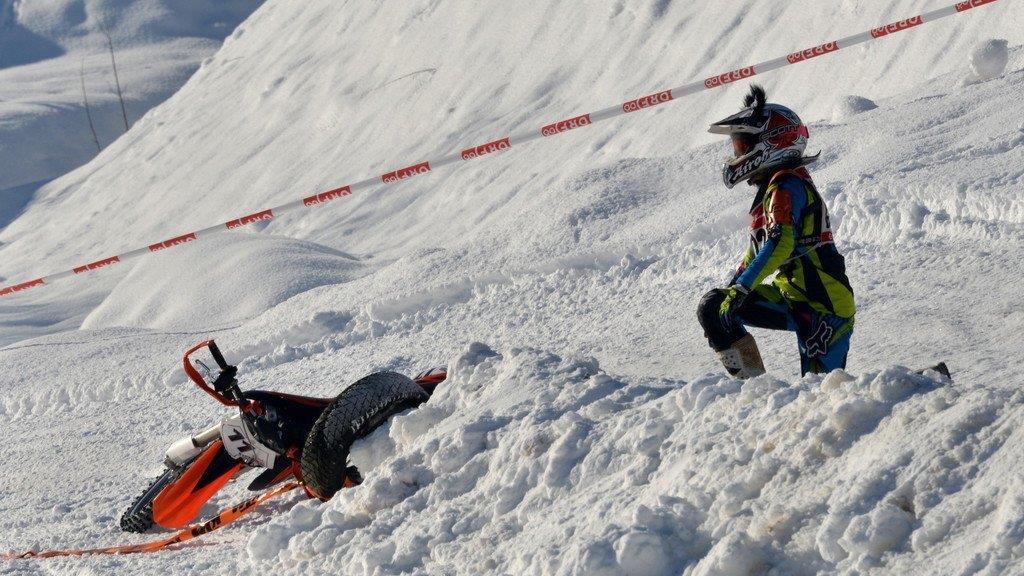 Wintermotocross in Gosau