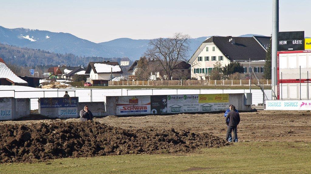 SV Grödig: Rasenheizung wird im DAS.GOLDBERG Stadion eingebaut