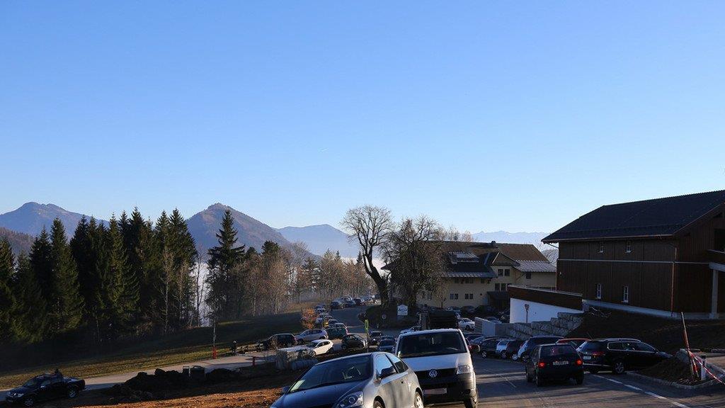 Sonne tanken am Gaisberg