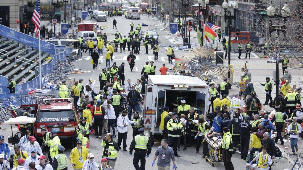 Explosion in Boston