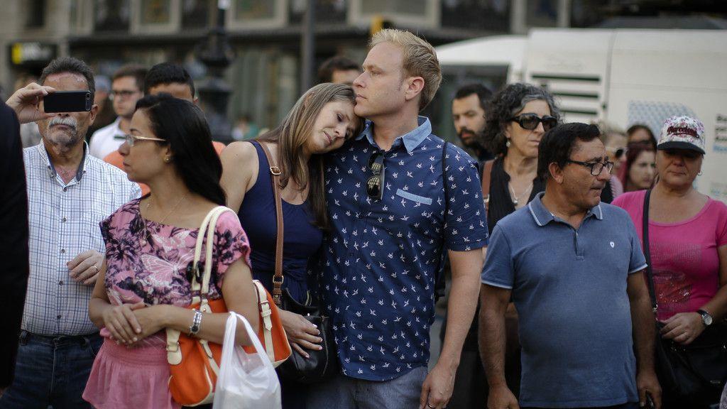Schock und Trauer nach Anschlag in Barcelona