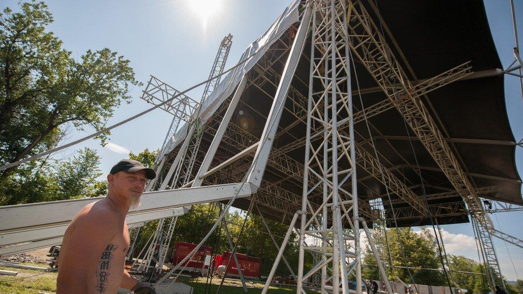 23. Szene Openair: Der Aufbau