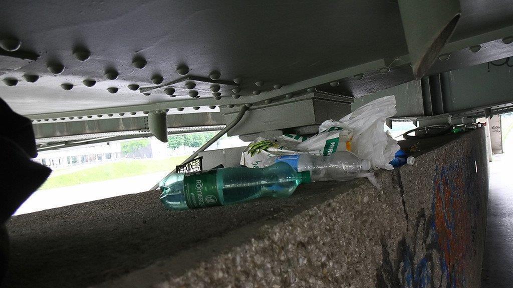 Bettlerlager unter Lehener Brücke