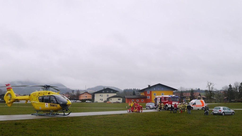 78-Jährige bei Unfall in Henndorf schwer verletzt