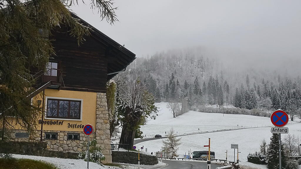 Wintereinbruch Gaisberg