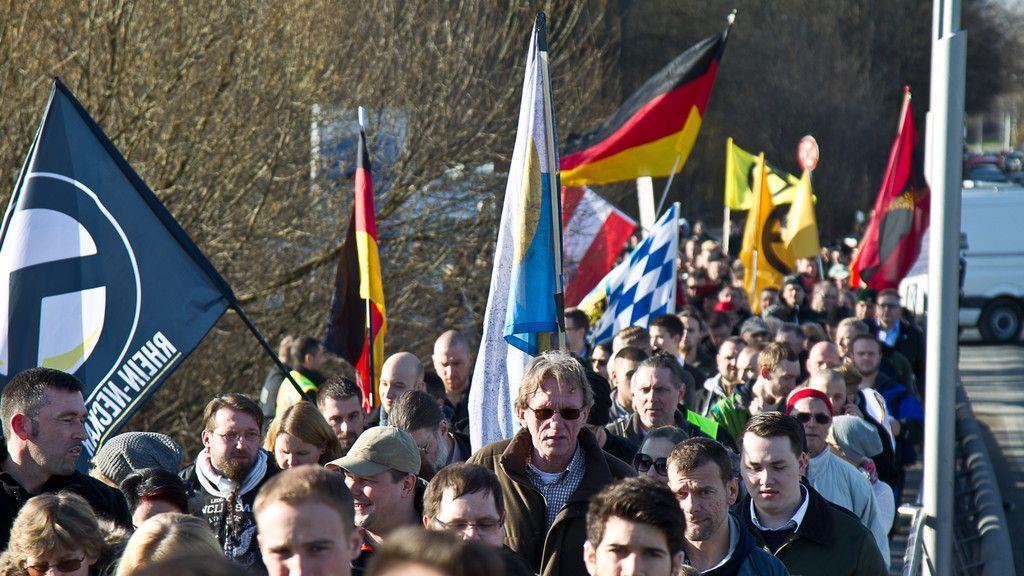 Demo von "Wir sind Grenze"