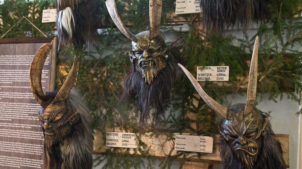 "Leidenschaft Maske": Ausstellung der Alt Gnigler Krampusse