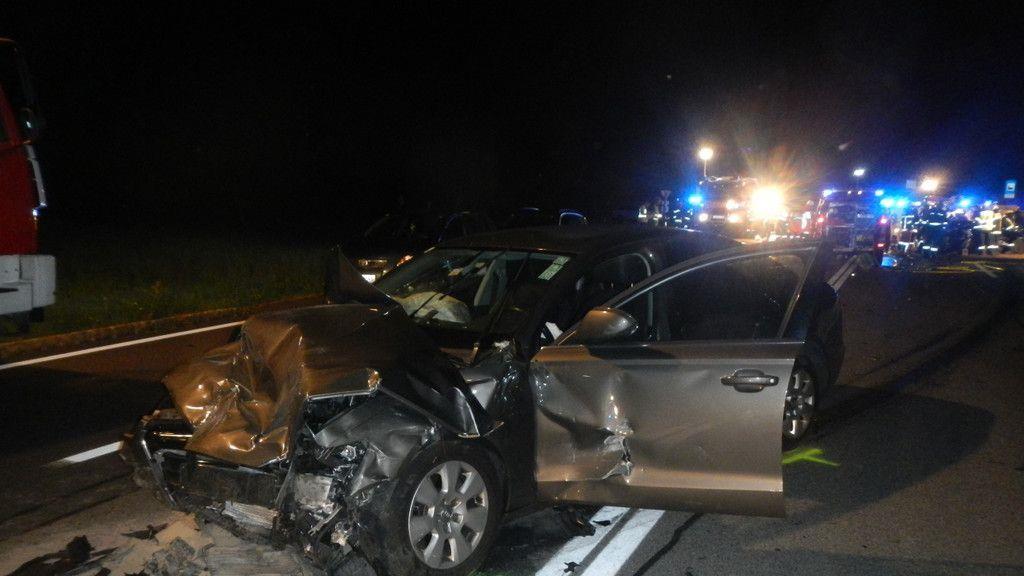 Pkw-Unfall auf B145 in Altmünster