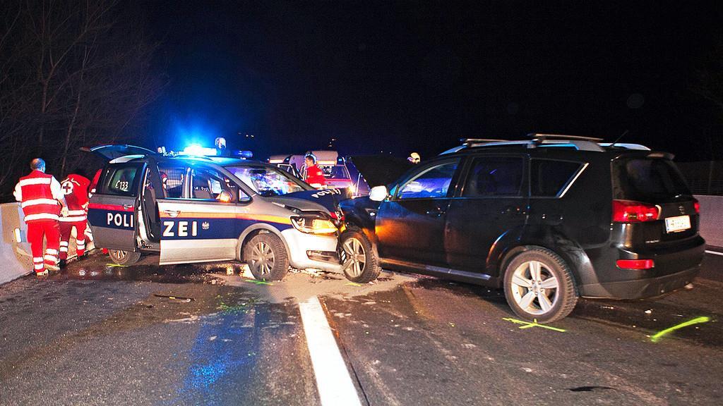 Unfall mit Geisterfahrerin