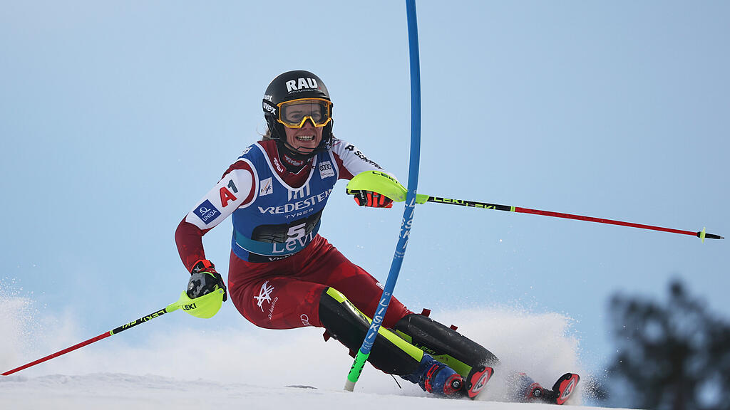 Damen-Slalom in Levi: 1. Durchgang, Katharina Liensberger