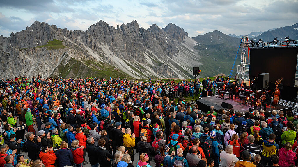 Lichtermeer David Lama