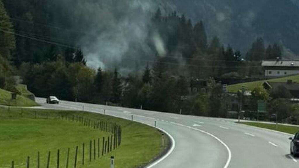 Garagenbrand in Mittersill