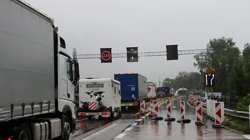 Dritte Spur Grenzübergang Walserberg